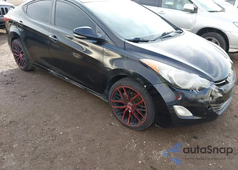 2012 Hyundai Elantra Limited (Ulsan Plant) z USA, uszkodzony, nr VIN KMHDH4AE1CU195417